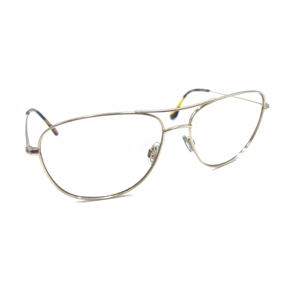 Maui Jim Cliff House MJ-247-16 Titanium Gold Aviator Sunglasses Frames 59-15 120 - Picture 1 of 12